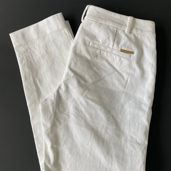 MICHAEL Michael Kors Straight Leg Ankle Pants - Picture 2 of 7